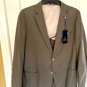 Ben Sherman sport jacket OLIVE/Grey new with tags 44L
